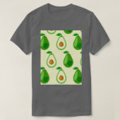 Avocado Exotic Hübsch Floral Classic TShirt (Design vorne)