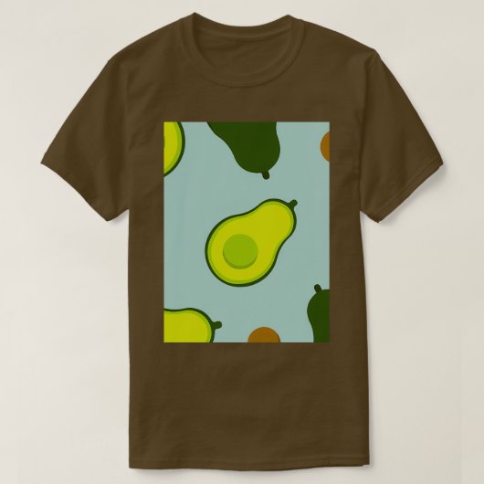 Avocado Exotic Luminous Textile T-Shirt (Design vorne)