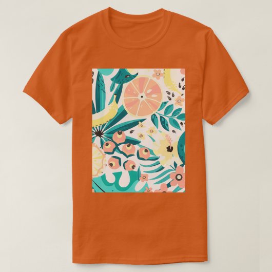 Avocado Exotic Pattern Style Classic TShirt (Design vorne)