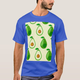 Avocado Exotische Hübsche Blüte T-Shirt