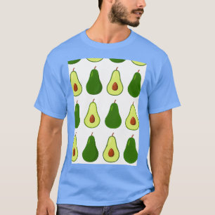 Avocado Exotisches tropisches Design T-Shirt