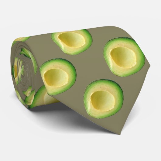 Avocado-Extravaganz Terrences Fave Krawatte (Gerollt)