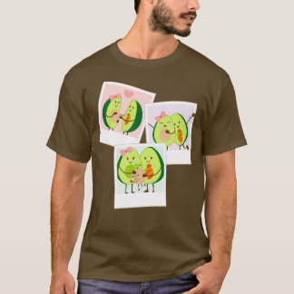 avocado familie avocado liebhaber niedliche avocad T-Shirt