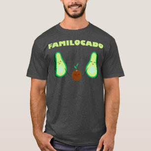 Avocado Family Avocado Vegane Veggies, die Liebe m T-Shirt