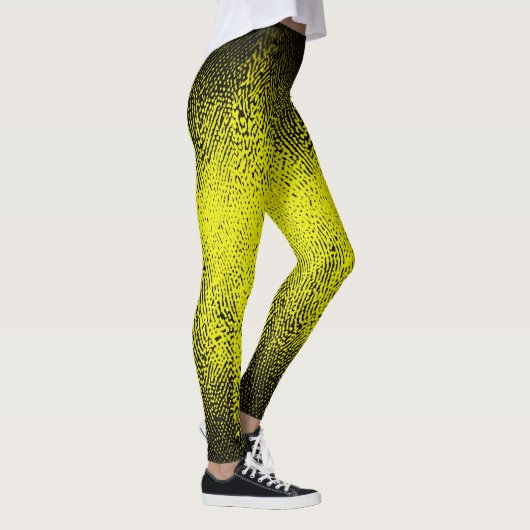 Avocado-Farbedeln Leggings (Rechts)