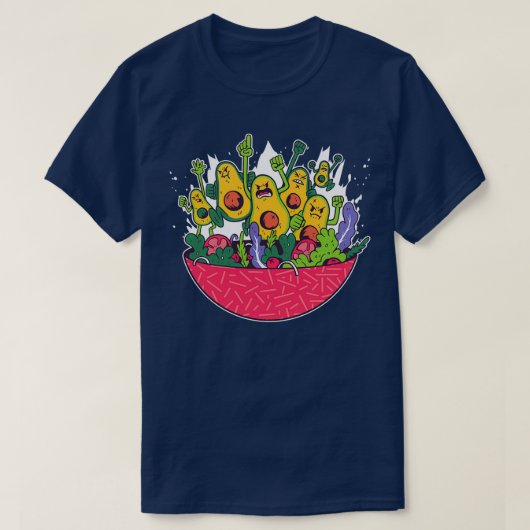 Avocado Feinschmeckers Classic TShirt (Design vorne)