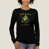 Avocado Fighter Feinschmecker Tri-Blend Shirt (Vorderseite)