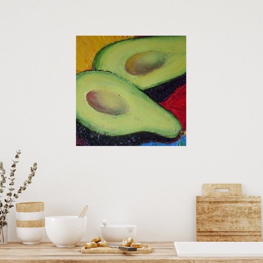 Avocado Fine Art Poster (Küche)