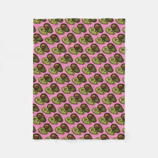 Avocado Fleece Blanket (Vorderseite)