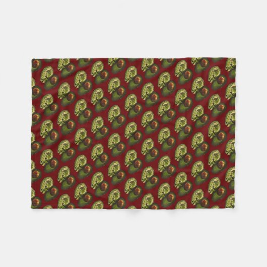 Avocado Fleece Blanket (Vorderseite (Horizontal))