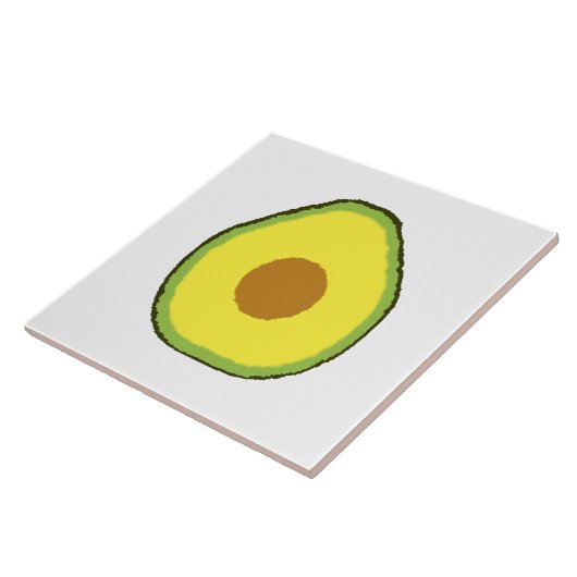 Avocado Fliese (Seite)