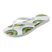 Avocado Flip Flops Badesandalen (Schrägansicht)
