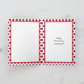 Avocado Food Pub, Niedlich Happy Anniversary Card Karte (Innenseite)