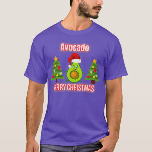 Avocado Frohe Weihnachten Avocado Frohe Weihnachte T-Shirt