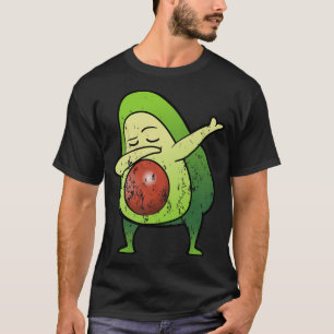 Avocado Frucht Dabbing Dab Tanz Vintage Retro Di T-Shirt
