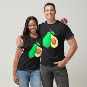 Avocado-Frucht Essen Vegan Vegetarisch T-Shirt (Unisex)