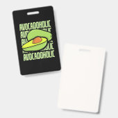 Avocado Frucht Food Ausweis (Vorder- & Rückseite)