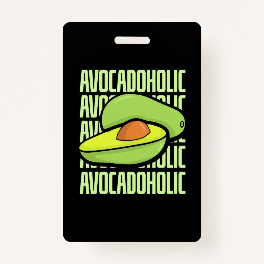 Avocado Frucht Food Ausweis (Vorderseite)