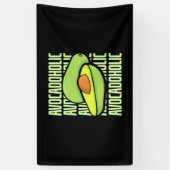 Avocado Frucht Food Banner (Vertikal)