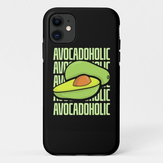 Avocado Frucht Food Case-Mate iPhone Hülle (Rückseite)