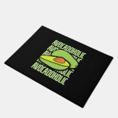 Avocado Frucht Food Fußmatte (Schrägansicht)