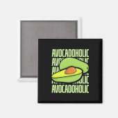 Avocado Frucht Food Magnet (Vorderseite/Rückseite)