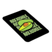 Avocado Frucht Food Magnet (Rechte Seite)