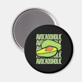 Avocado Frucht Food Magnet (Vorderseite/Rückseite)