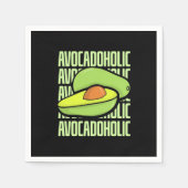 Avocado Frucht Food Serviette (Vorderseite)