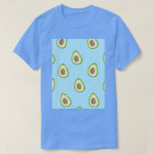 Avocado Frucht Juicy Fruit Contour T-Shirt (Design vorne)