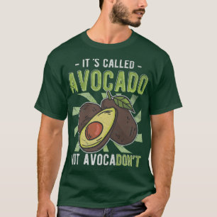 Avocado Frucht Meico Cinco De Mayo Vegane Ernährun T-Shirt