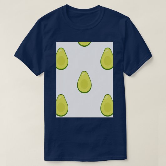 Avocado Frucht Mode Tropenkultur T-Shirt (Design vorne)
