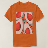 Avocado Frucht Modern Wild Classic TShirt (Design vorne)