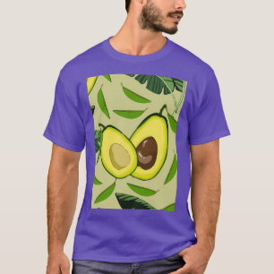 Avocado Frucht Talentierte Textur T-Shirt