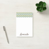 Avocado-Fruchtmuster Post-it Klebezettel (Büro)