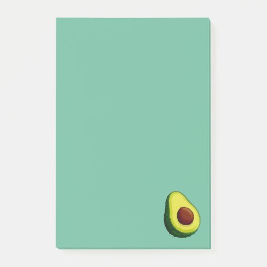 Avocado - Fruchtsammlung - Post-it Klebezettel (Vorderseite)