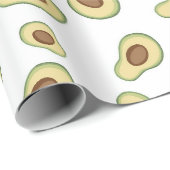 Avocado Fruchtwrapping-Papier Geschenkpapier (Rolleneckpunkt)