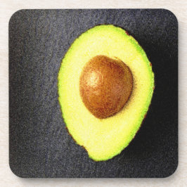 "Avocado Fruit" Niedliches Foto. Jetzt kaufen Getränkeuntersetzer