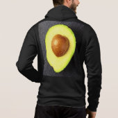 "Avocado Fruit" Niedliches Foto. Jetzt kaufen Hoodie (Rückseite)