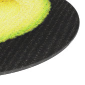 "Avocado Fruit" Niedliches Foto. Jetzt kaufen Schneidebrett (Ecke)