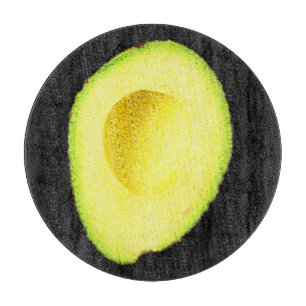 "Avocado Fruit" Niedliches Foto. Jetzt kaufen Schneidebrett