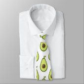 Avocado Fruit Pattern Neck Tie Krawatte (Gebunden)