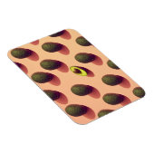 Avocado Fruit Potrait Magnet (Rechte Seite)