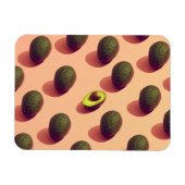 Avocado Fruit Potrait Magnet (Horizontal)