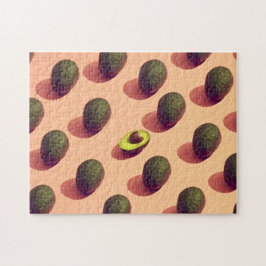 Avocado Fruit Potrait Puzzle (Horizontal)