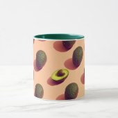Avocado Fruit Potrait Tasse (Zentrum)