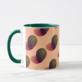 Avocado Fruit Potrait Tasse (Links)