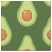 Avocado für Niedliches Gemüse Stoff (Nahaufnahme)