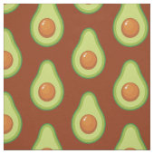 Avocado für Niedliches Gemüse Stoff (Muster)