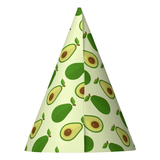 Avocado-Geburtstags-Hüte Partyhütchen (Rückseite)